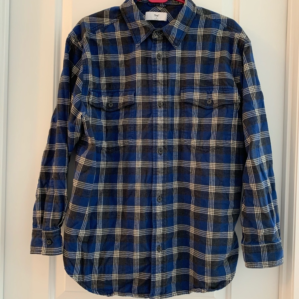 TNA boyfriend button down flannel